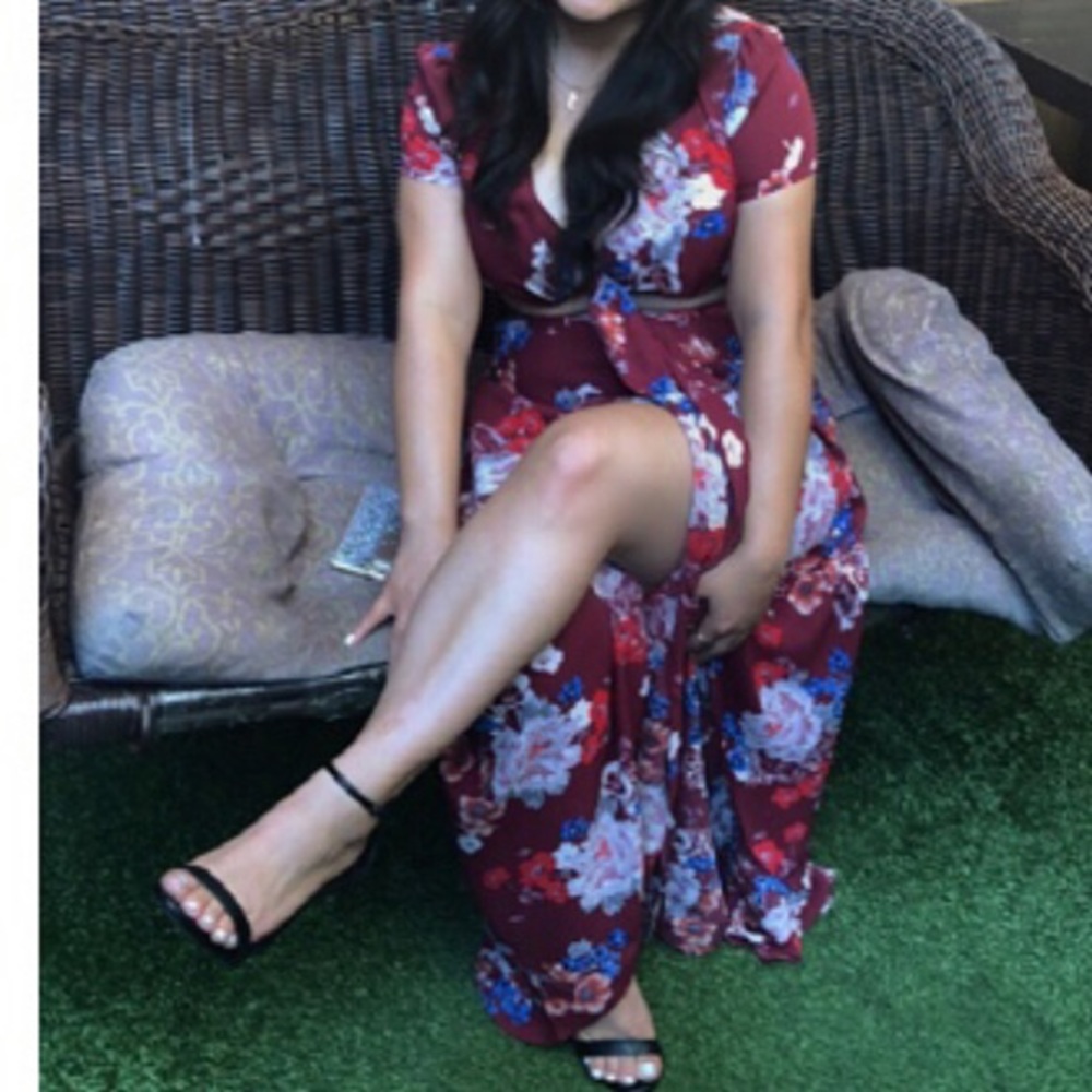2 piece floral set